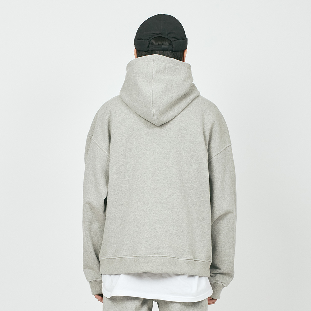 CUT CTRS ST H OVER HOODIE GREY