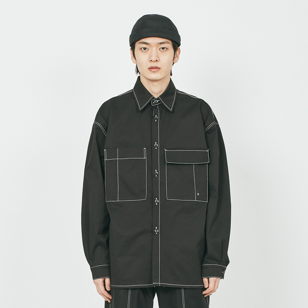 POCKET CUT CTRS ST OVER SHIRTS